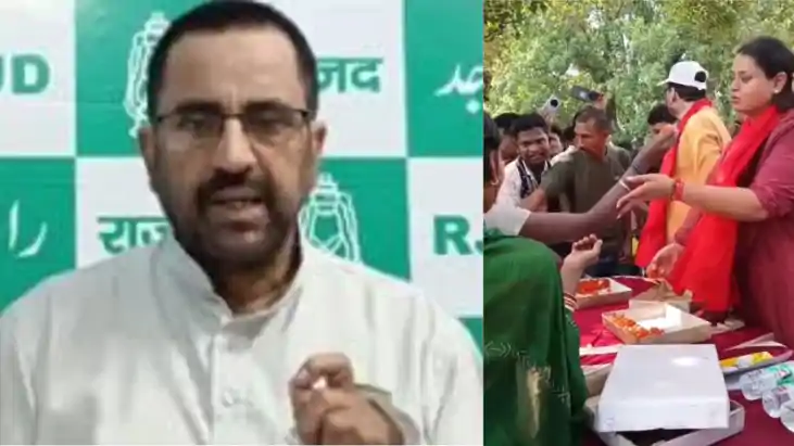 RJD ने बिहार के खेल मंत्री पर दलित समाज के अपमान का लगाया आर
