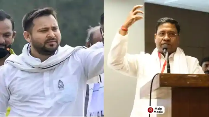Bihar Politics : मंत्री संतोष सुमन ने तेजस्वी पर कसा तंज, कह Bihar Politics : मंत्री संतोष सुमन ने तेजस्वी पर कसा तंज, कह