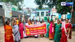 Asha workers strike