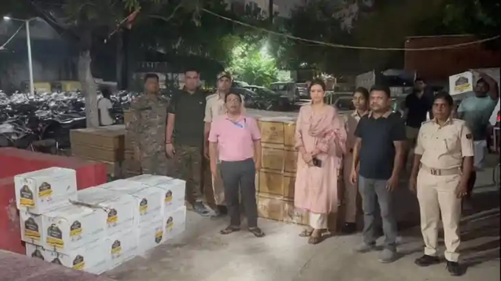 पटना में शराब तस्करों के खिलाफ बड़ी कार्रवाई: पुलिस ने सीमें