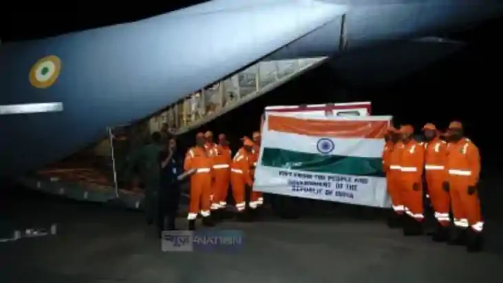 म्यांमार में भूकप से तबाही 