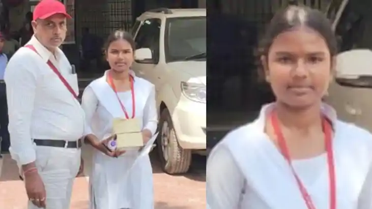 Mansi became the Jehanabad district topper