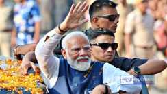 पीएम मोदी रोड शो 