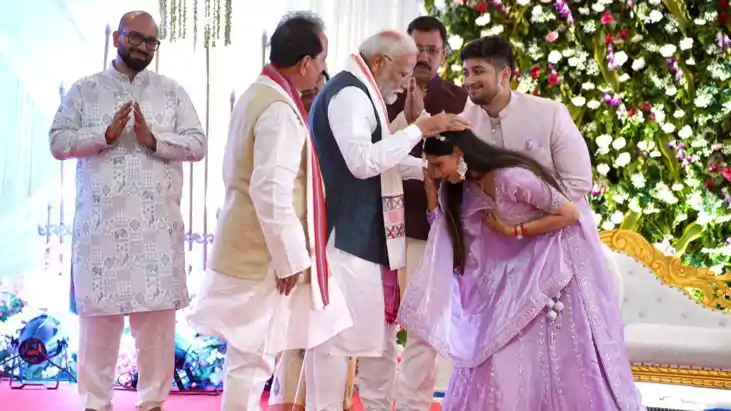 PM Modi in patna - डिप्टी सीएम विजय सिन्हा के पुत्र और होनेव PM Modi in patna - डिप्टी सीएम विजय सिन्हा के पुत्र और होनेव