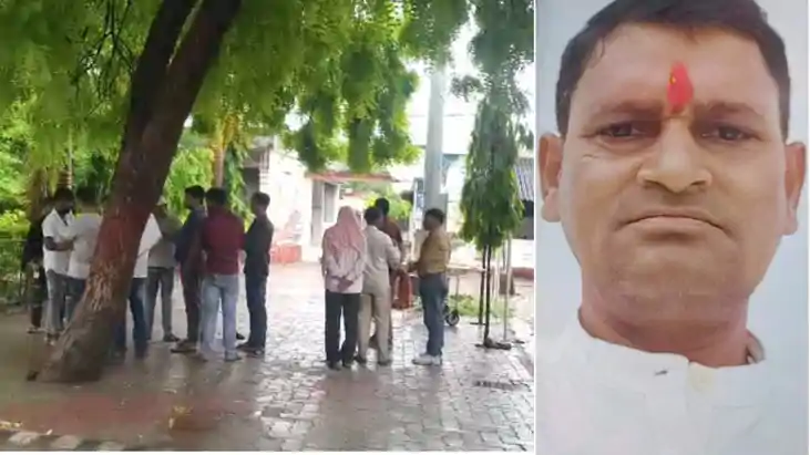 आकाश से बरसी मौत : स्कूल जा रहे सहायक शिक्षक की वज्रपात की च