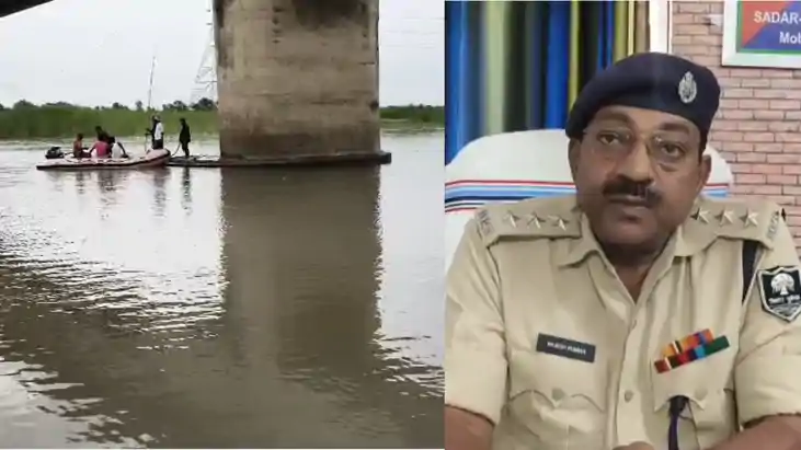 गंडक में गिरी तीन किशोरियां हुई लापता, नाव से नदी पार करने क