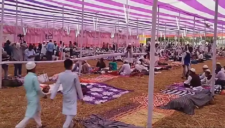  मुंगेर में  चार दिवसीय इजलास शुरू, देश के कोने -कोने से पहु