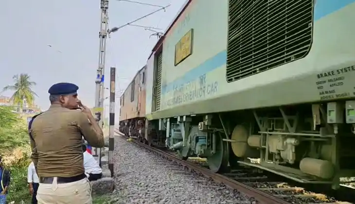 ट्रेन के चपेट में आने से एक राजमिस्त्री की मौत, जांच में जुट