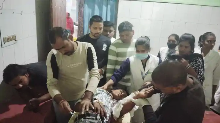  पति पत्नी के बीच विवाद में फायरिंग, साले को लगी गोली