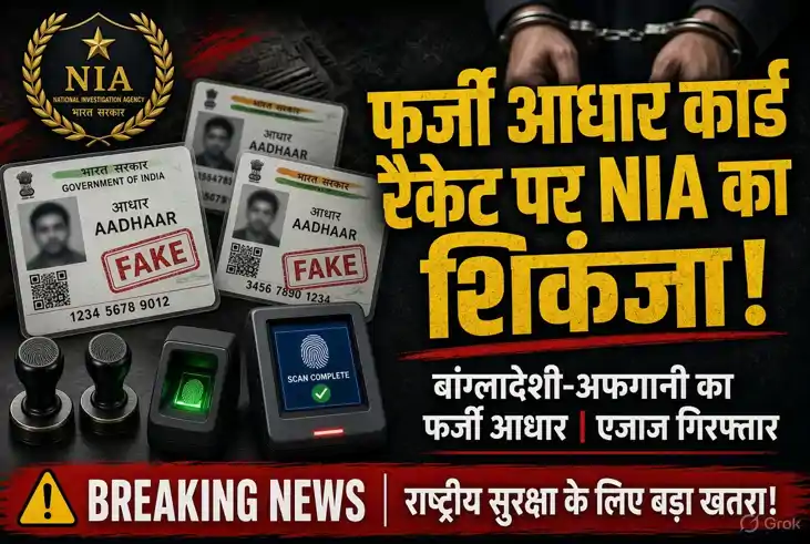 Muzaffarpur NIA to Probe Fake Aadhaar