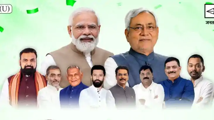 Lalan Singh Missing from JDU Posters,