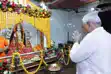 मुख्यमंत्री नीतीश कुमार ने माँ दुर्गा की पूजा अर्चना कर राज्य की सुख, शांति एवं समृद्धि की कामना की