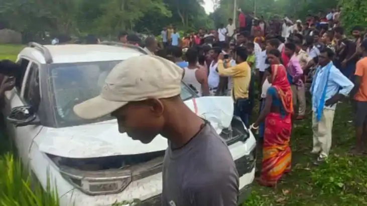 BHU की छात्रा सहित 2 को रौंदा, 1 घायल,पूर्णिया हाईवे पर शराब