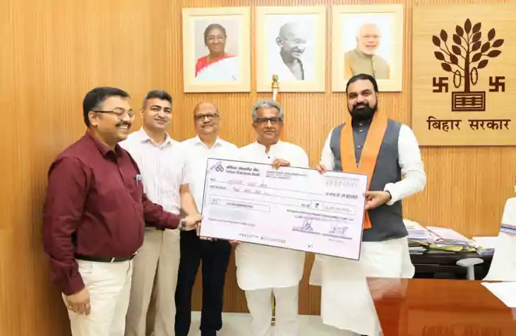 Bihar Flood Relief Fund beltron donates 15 crore