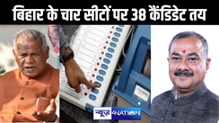 बिहार में पहले चरण के वोटिंग के लिए नाम वापसी का समय खत्म, चार सीटों पर वोटिंग के लिए अब इतने उम्मीदवारों के बीच मुकाबला