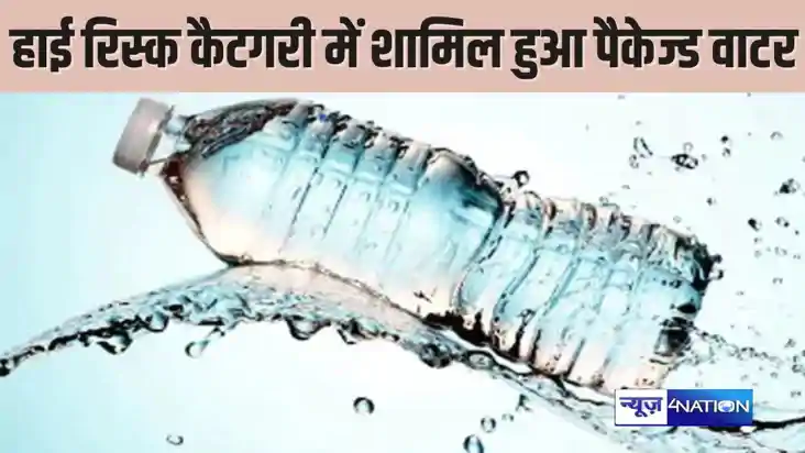 BUSINESS NEWS - पैकेज्ड ड्रिंकिंग और मिनरल वाटर को 'हाई रिस्