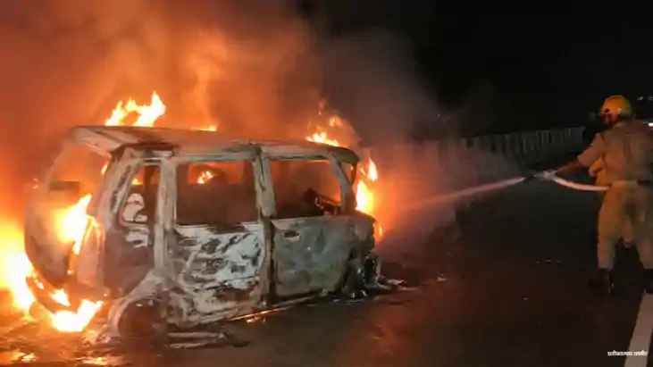 जिंदा जले 5 लोग 