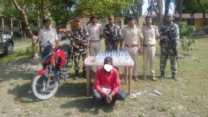 SSB ने इंडो-नेपाल बॉर्डर पर शराब तस्करी की साजिश की नाकाम, ब