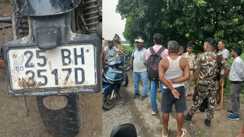 saran rewa gandak bridge youth jumps into river