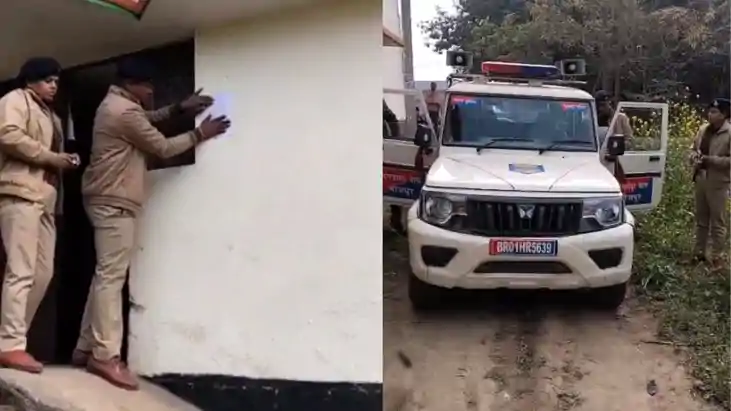 Bihar News : भोजपुर पुलिस ने ढोल-नगाड़ों और माइकिंग के साथ फ