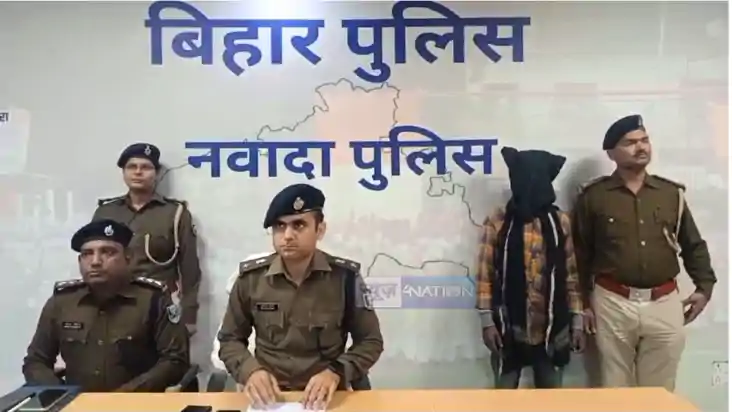 Bihar News : नवादा पुलिस ने 50 हज़ार के इनामी कुख्यात नक्सली 