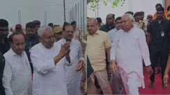  Nitish Kumar Visits Umanath Temple 