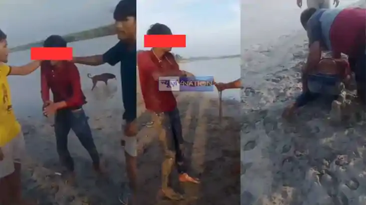 Khagaria Minor brutally beaten Khagaria Minor brutally beaten
