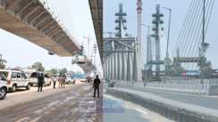  4 lane bridge parallel to Gandhi Setu