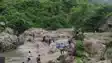 flood in Langurahi Falls