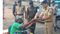 muzaffarpur ssp kantesh kumar meets differently abled man