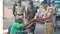 muzaffarpur ssp kantesh kumar meets differently abled man