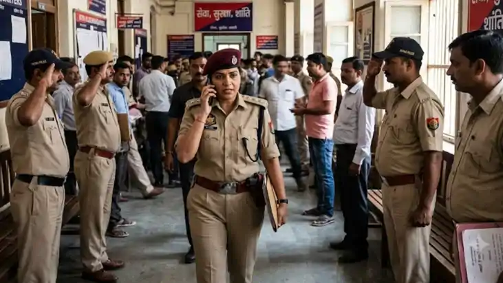Patna police lady officer influence in transfer posting