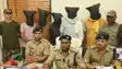 चेन लूटकांड का बड़ा खुलासा, तीन शातिर लुटेरों और सोना गलाने वाले दो सुनार समेत  5 गिरफ्तार