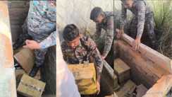 शराब कारोबारियों का नया कारनामा, पंचायत सरकार भवन के पीछे शराब को स्टॉक करने के लिए बना दी टंकी, पुलिस  भी हैरान