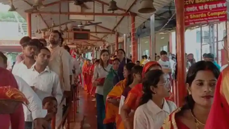 Navratri 2025: ताराचंडी धाम में महाअष्टमी पर उमड़ी श्रद्धा क Navratri 2025: ताराचंडी धाम में महाअष्टमी पर उमड़ी श्रद्धा क