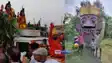 Ravana Dahan ceremony in Mokama