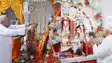 Nitish Kumar offered prayers to Shitala Mata, Badi Patnadevi and Choti Patnadevi.