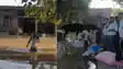 वाल्मीकिनगर बराज से पानी छोड़े जाने के बाद लालगंज में गंडक नदी का तांडव, रिंग बांध में रिसाव से दहशत में ग्रामीण