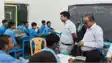 शिक्षक की भूमिका में दिखे रोहतास डीएम दीपक कुमार मिश्र, छात्रों को पढ़ाया ट्रिग्नोमेट्री