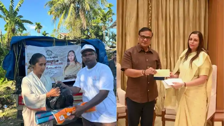 ‘कमला विद असम’ अभियान के तहत बाढ़ पीड़ितों की मदद में जुटा क