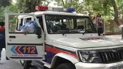 Muzaffarpur Drunk Dial 112 Driver Hits Cyclist Bike Held by Police