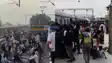 Passengers Block Train Over Overcrowding Protest