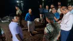 Ganga Erosion 250m Embankment Cut Rescue Work Intensified