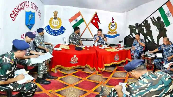 भारत-नेपाल सीमा सुरक्षा को लेकर SSB और APF की समन्वय बैठक, त