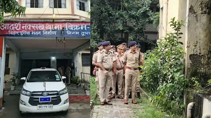 Bikram Thana Inspection by IG central