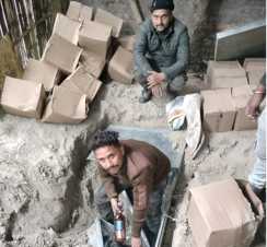 लीची गाछी में गड़ी थी शराब की तिजोरी! पुलिस को देख भागे तस्कर, 'न्यू ईयर' से पहले उत्पाद विभाग का बड़ा प्रहार