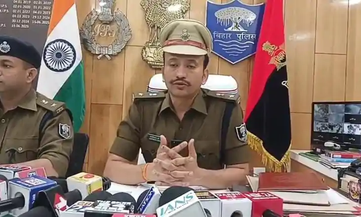 पटना SSP का रिपोर्ट कार्ड: रंगदारी 53% तो डकैती 52% कम हुई; 