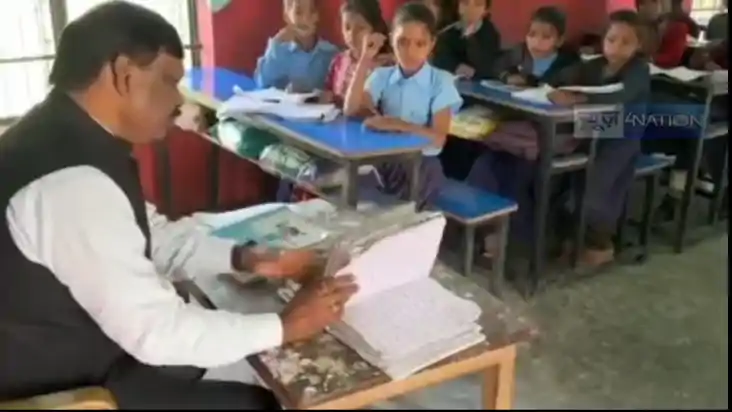 नालंदा में कहीं शिक्षक तो कही अभिभावक की भूमिका में नजर आए श