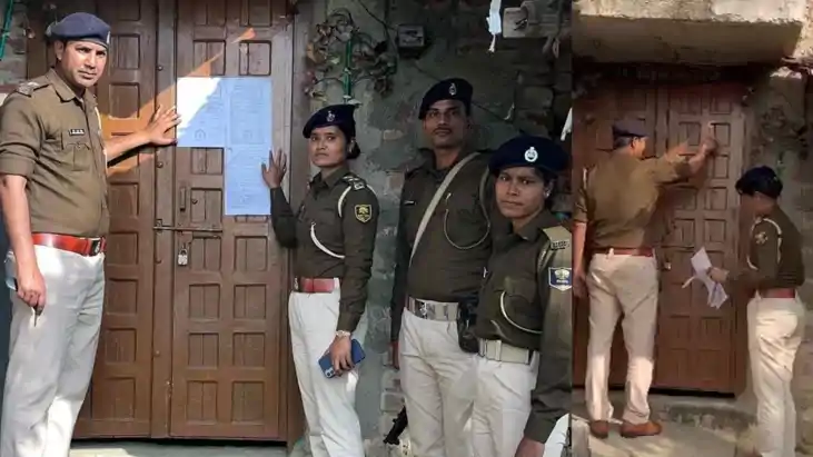 एक्शन में पुलिस 