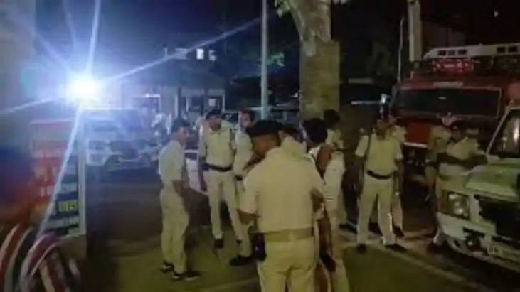 Patna Attack On Police Patna Attack On Police
